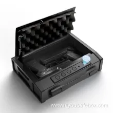 Biometric Fingerprint Safe Box with Gun Pistol Storage